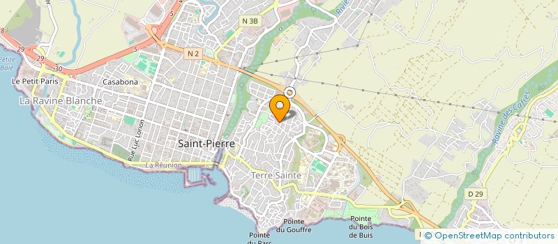 localisation de l'entreprise MADAME MARIAM BIGDADE à SAINT-PIERRE