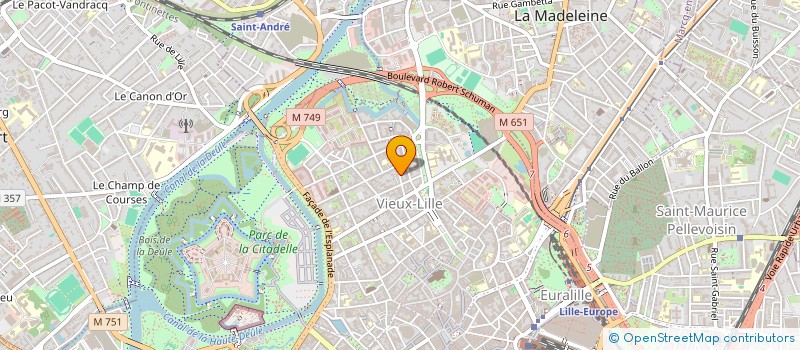localisation de l'entreprise MADAME MARIAM BOUSSAKOUT à LILLE
