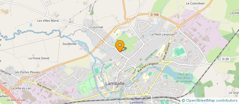 localisation de l'entreprise MADAME MARIAM BRULON à LAMBALLE-ARMOR