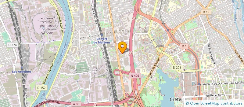 localisation de l'entreprise MADAME MARIAM CAMARA  CRETEIL