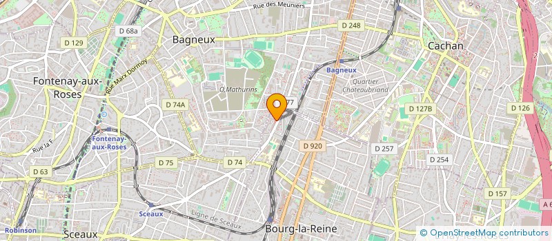 localisation de l'entreprise MADAME MARIAM DANWILY à BOURG-LA-REINE