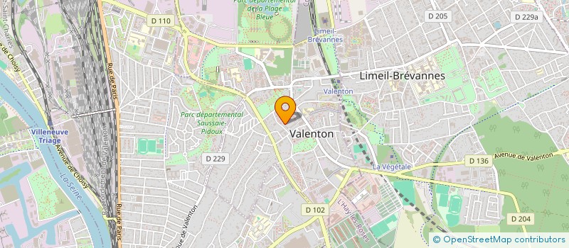 localisation de l'entreprise MADAME MARIAM DIANE à VALENTON