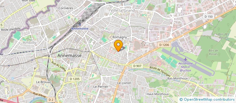localisation de l'entreprise MADAME MARIAM DIARRASSOUBA à ANNEMASSE