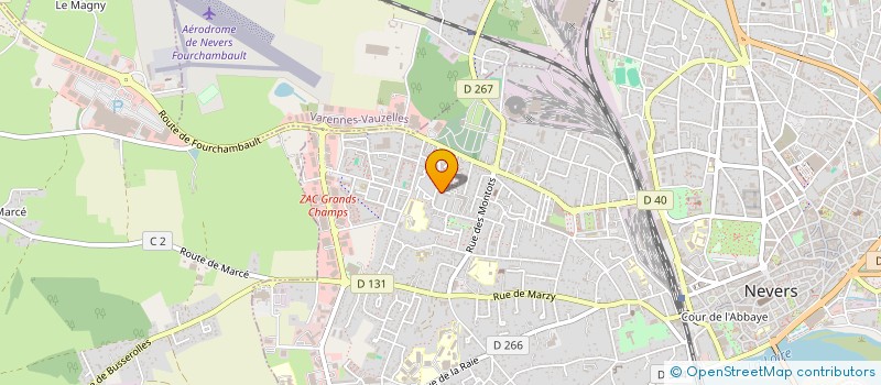 localisation de l'entreprise MADAME MARIAM DIOMANDE à NEVERS