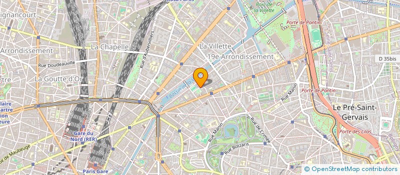 localisation de l'entreprise MADAME MARIAM DIOUMACY  PARIS