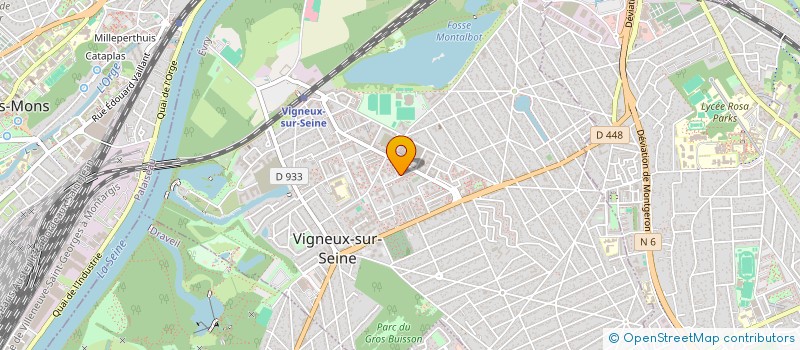 localisation de l'entreprise MADAME MARIAM DOSSO à VIGNEUX-SUR-SEINE