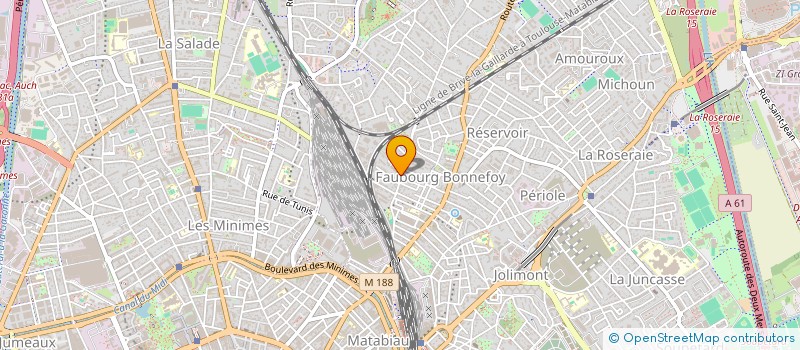 localisation de l'entreprise MADAME MARIAM EL HADAJ à TOULOUSE