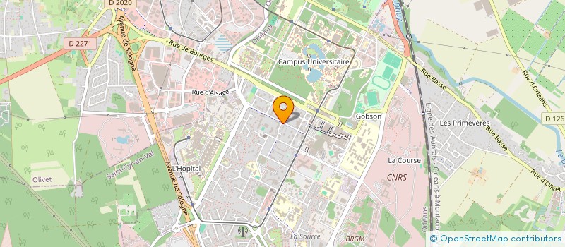 localisation de l'entreprise MADAME MARIAM EL HAROUZI à ORLEANS