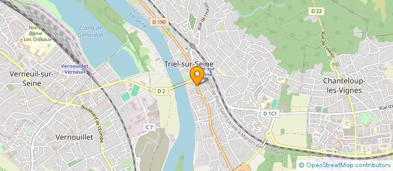 localisation de l'entreprise MADAME MARIAM EL MOURINE à TRIEL-SUR-SEINE