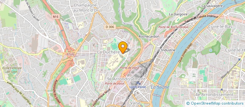 localisation de l'entreprise MADAME MARIAM EL OUADRISI  LYON