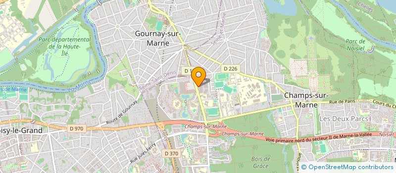localisation de l'entreprise MADAME MARIAM FOFANA à CHAMPS-SUR-MARNE
