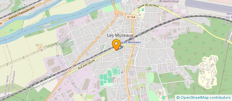 localisation de l'entreprise MADAME MARIAM FOFANA à LES MUREAUX