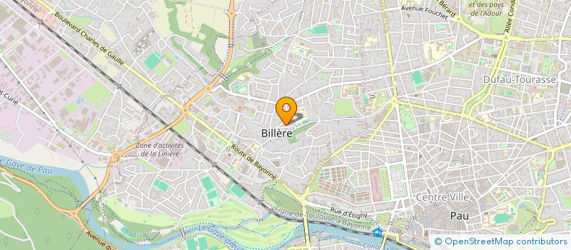 localisation de l'entreprise MADAME MARIAM GABEYBEYOVA  BILLERE