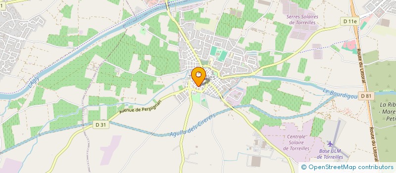 localisation de l'entreprise MADAME MARIAM GARCIA  TORREILLES