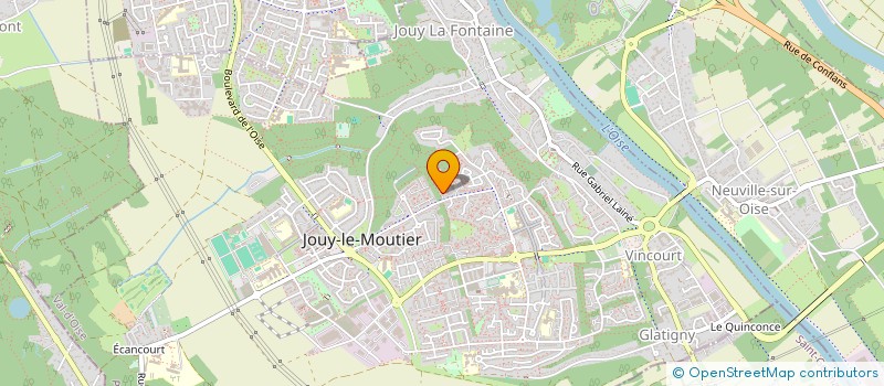 localisation de l'entreprise MADAME MARIAM HAD à JOUY-LE-MOUTIER