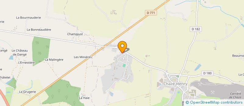 localisation de l'entreprise MADAME MARIAM IDRISS  OMBREE D'ANJOU