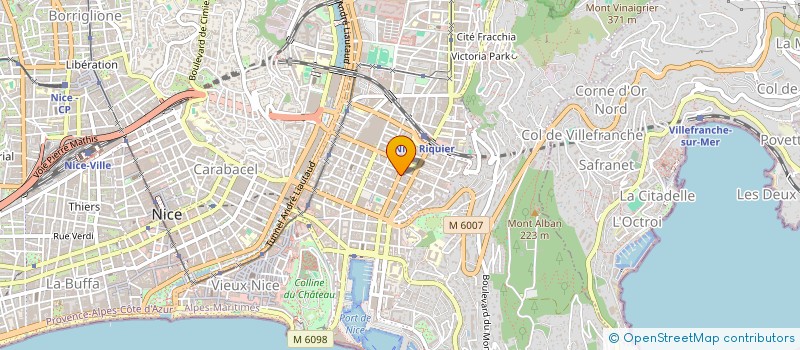 localisation de l'entreprise MADAME MARIAM JAZIRI à NICE