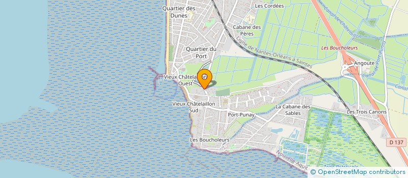 localisation de l'entreprise MADAME MARIAM JEBRANE à CHATELAILLON-PLAGE