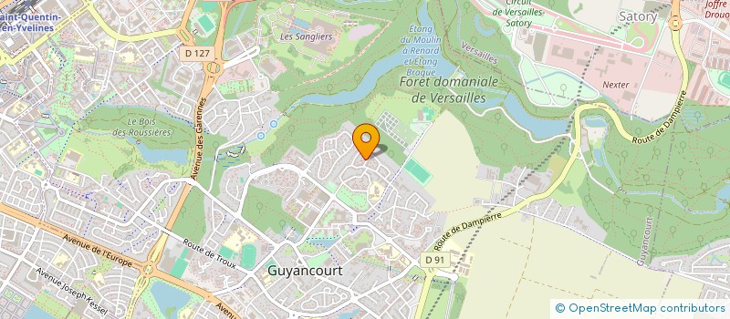 localisation de l'entreprise MADAME MARIAM KALOGA  GUYANCOURT