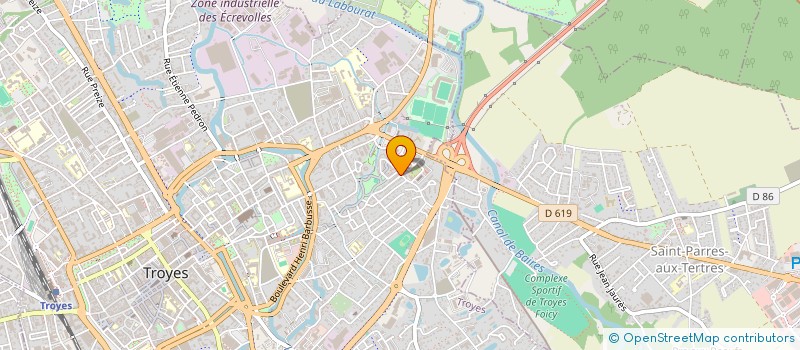 localisation de l'entreprise MADAME MARIAM KANOUTE à TROYES