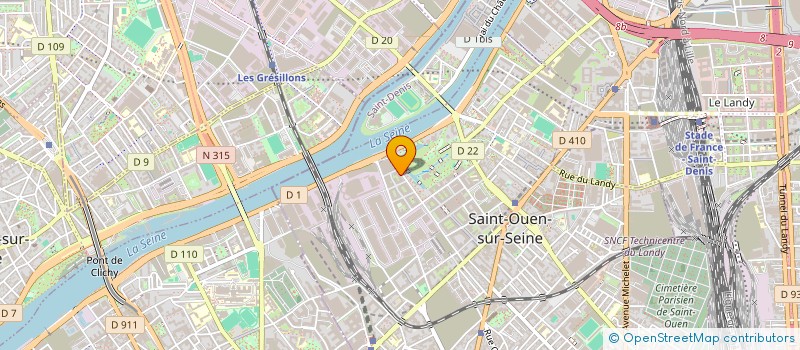 localisation de l'entreprise MADAME MARIAM KOITA à SAINT-OUEN-SUR-SEINE