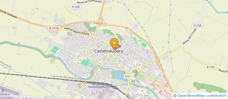 localisation de l'entreprise MADAME MARIAM LAHCHAIK  CASTELNAUDARY