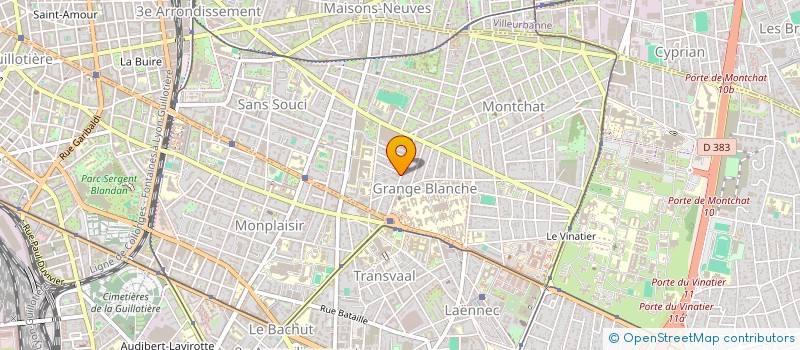 localisation de l'entreprise MADAME MARIAM LEBELLE  LYON