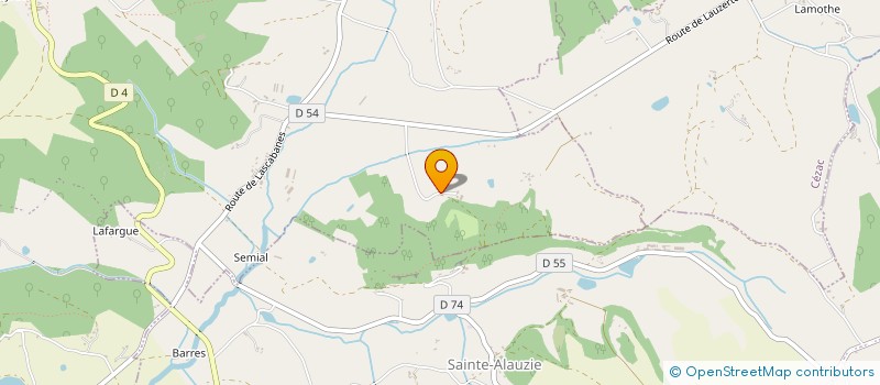 localisation de l'entreprise MADAME MARIAM MANDOU à LENDOU-EN-QUERCY