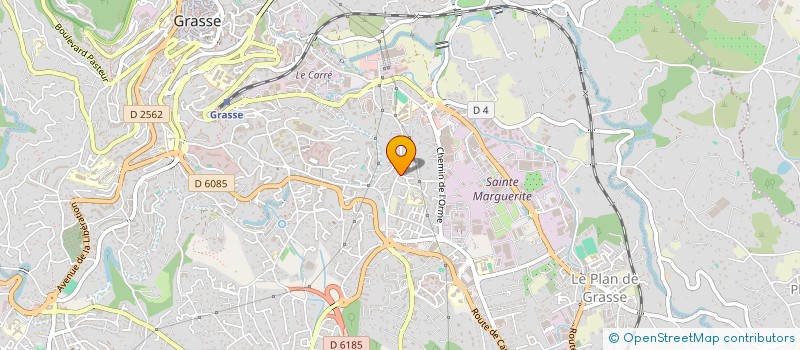 localisation de l'entreprise MADAME MARIAM MIMOUNI  GRASSE