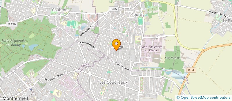 localisation de l'entreprise MADAME MARIAM NAJIM à COURTRY