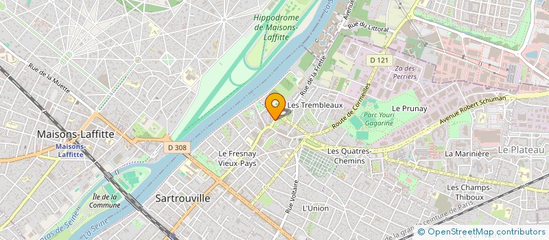 localisation de l'entreprise MADAME MARIAM NIAKATE à SARTROUVILLE