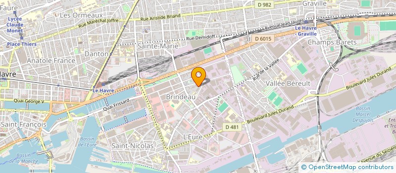 localisation de l'entreprise MADAME MARIAM ODUMOSU à LE HAVRE