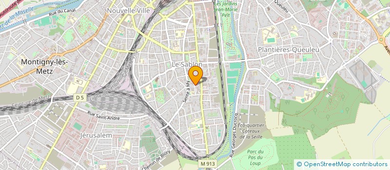 localisation de l'entreprise MADAME MARIAM SANGARE à METZ