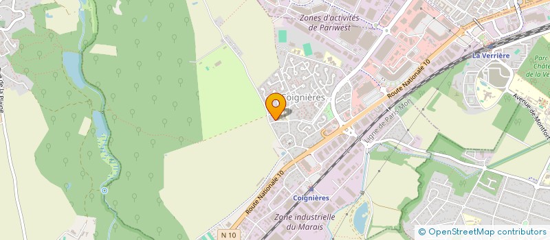 localisation de l'entreprise MADAME MARIAM TEMSAMANI  COIGNIERES