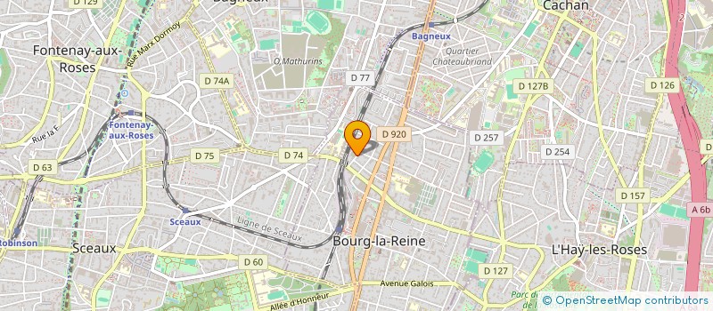 localisation de l'entreprise MADAME MARIAM TOUNKARA à BOURG-LA-REINE