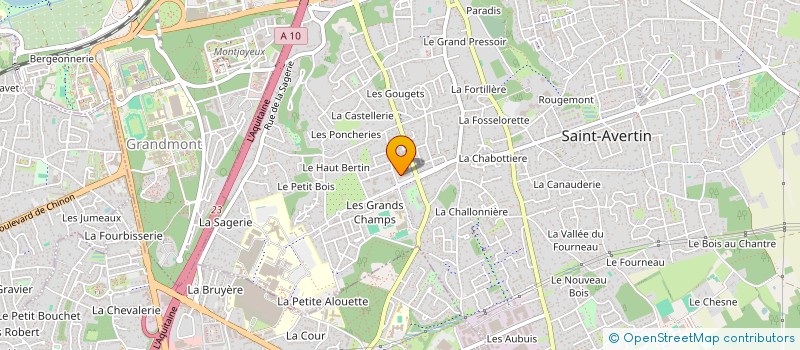 localisation de l'entreprise MADAME MARIAM TOURE  SAINT-AVERTIN