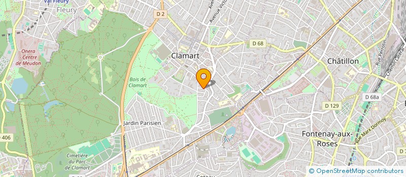 localisation de l'entreprise MADAME MARIAM VIVAS à CLAMART