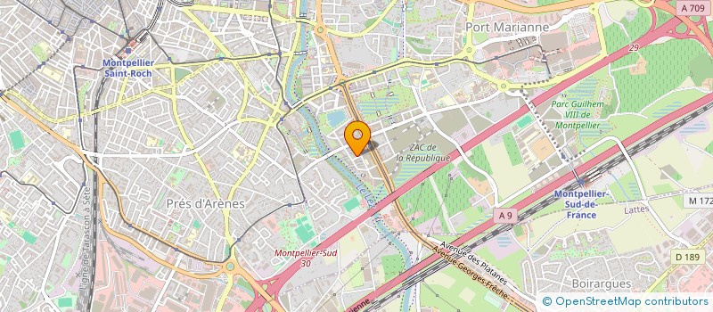 localisation de l'entreprise MADAME MARIAM VYTHOULKA à MONTPELLIER
