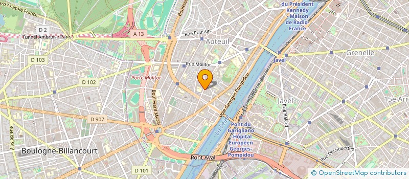 localisation de l'entreprise MADAME MARIAM ZAND YAZDI  PARIS