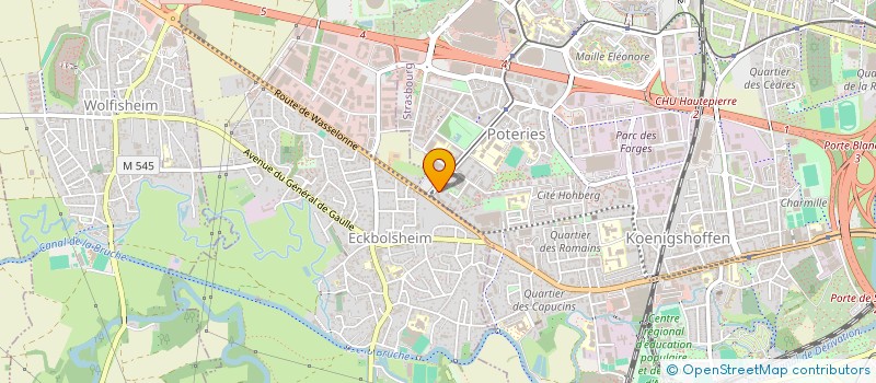 localisation de l'entreprise MADAME MARIAM ZOUHAIR à STRASBOURG