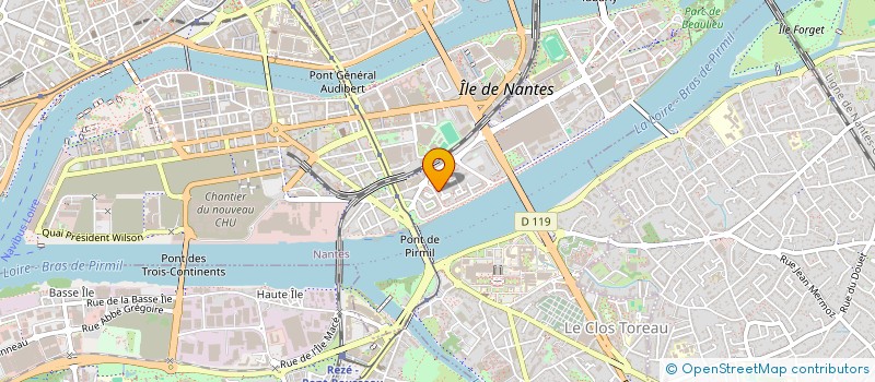 localisation de l'entreprise MADAME MARIAMA ABDOU à NANTES