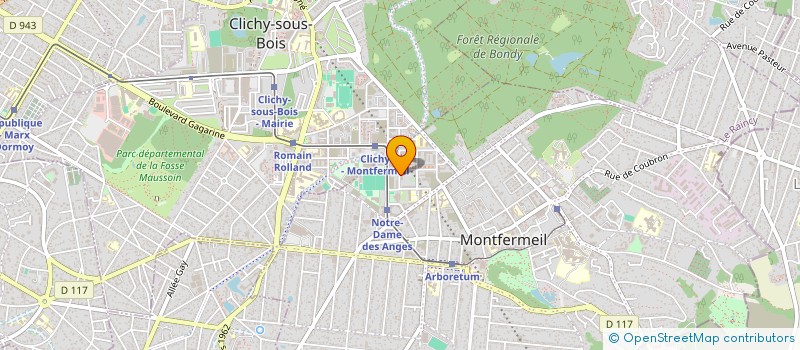 localisation de l'entreprise MADAME MARIAMA BADJI  MONTFERMEIL