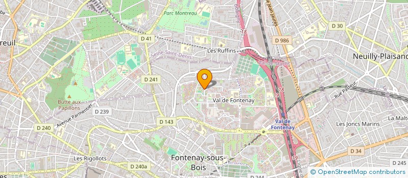 localisation de l'entreprise MADAME MARIAMA BARRY à FONTENAY-SOUS-BOIS