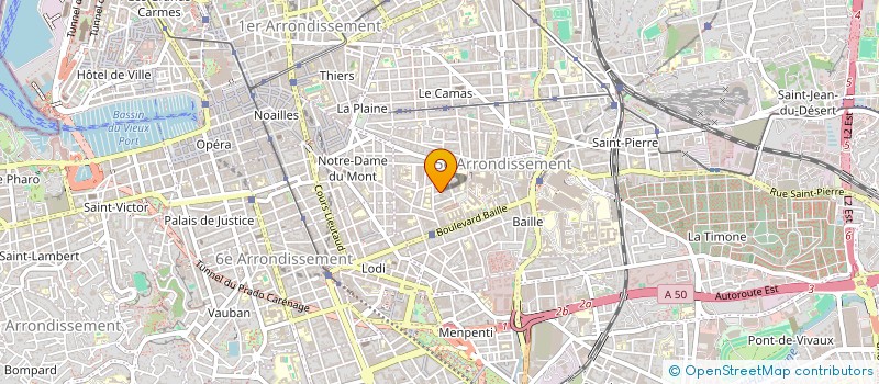 localisation de l'entreprise MADAME MARIAMA BOINA à MARSEILLE