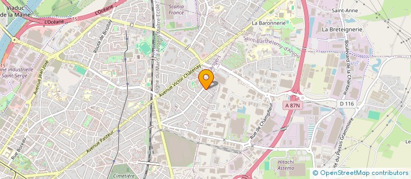 localisation de l'entreprise MADAME MARIAMA CIRE DIALLO à ANGERS