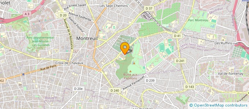 localisation de l'entreprise MADAME MARIAMA DIAKHITE à MONTREUIL