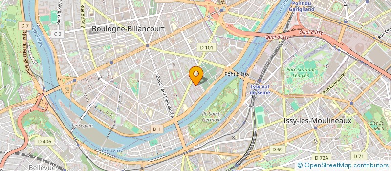 localisation de l'entreprise MADAME MARIAMA DIALLO à BOULOGNE-BILLANCOURT