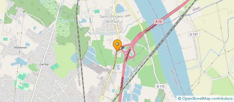 localisation de l'entreprise MADAME MARIAMA DIALLO  SAINT-VINCENT-DE-PAUL