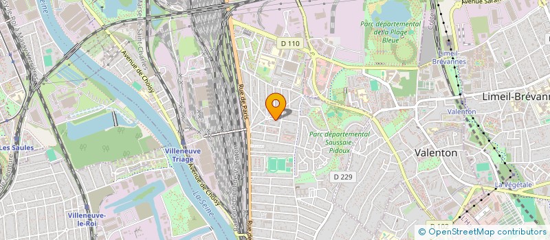 localisation de l'entreprise MADAME MARIAMA DOUCOURE à VILLENEUVE-SAINT-GEORGES