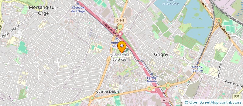 localisation de l'entreprise MADAME MARIAMA DRAME  GRIGNY